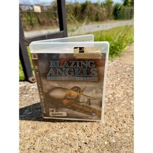 Blazing Angels Squadrons of WWII Sony‎ PS3 Ubisoft Flight Combat Game-CIB Tested